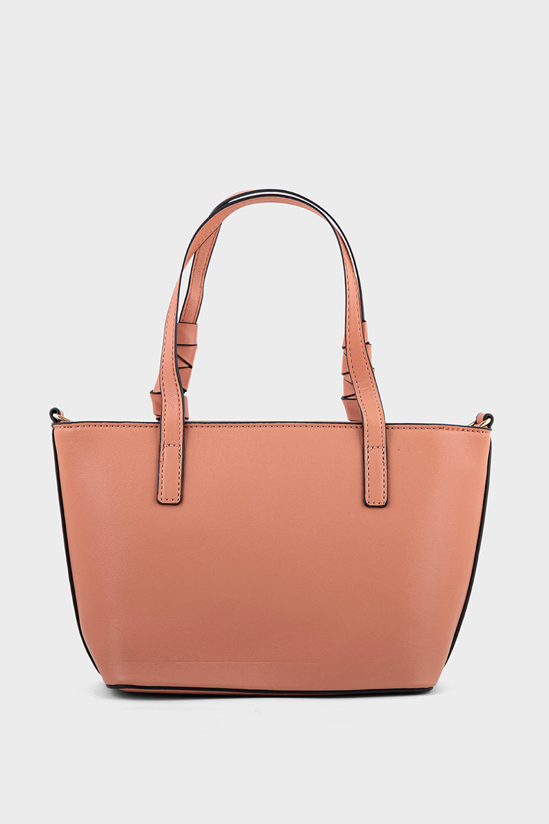 Tote Hand Bags -Tea Pink