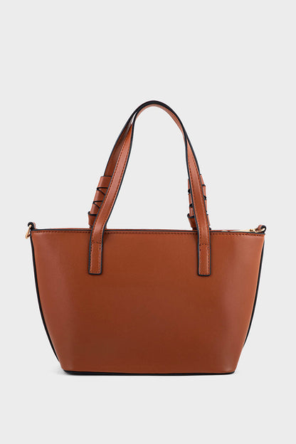 Tote Hand Bags -Dark Brown