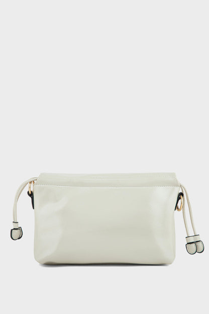 Fuzzyfreezy Ivory Crossbody Bag