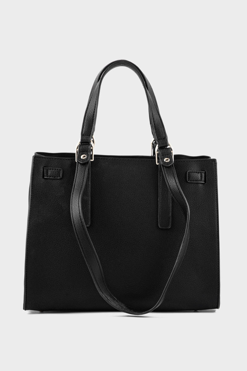 Tote Hand Bags -Black