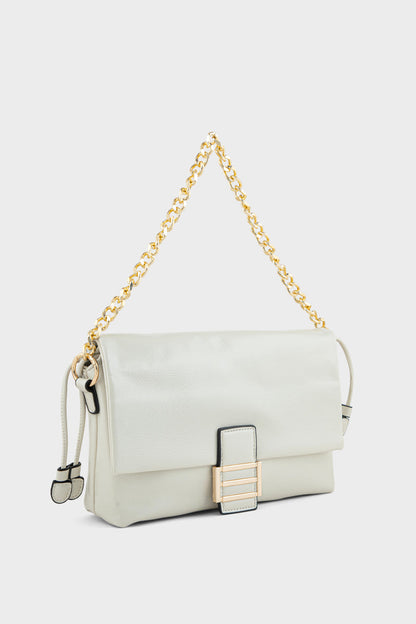 Fuzzyfreezy Ivory Crossbody Bag