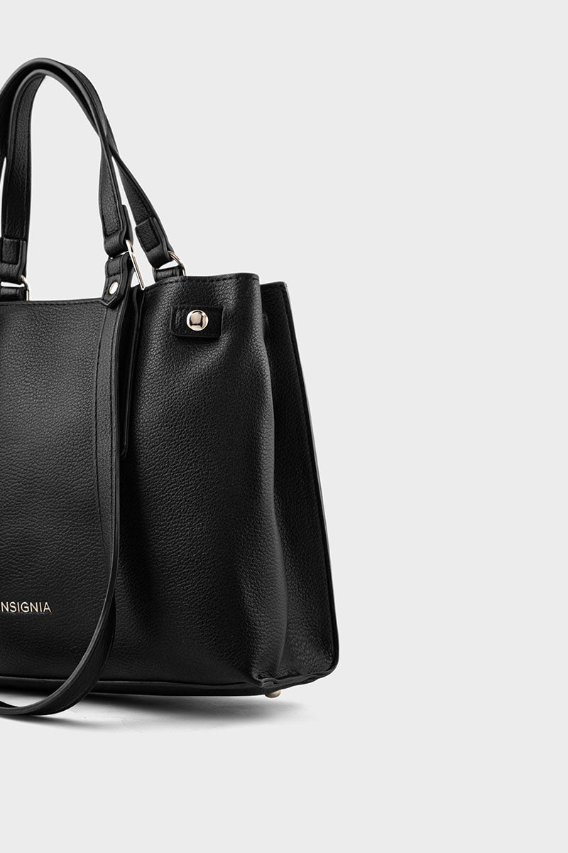 Tote Hand Bags -Black