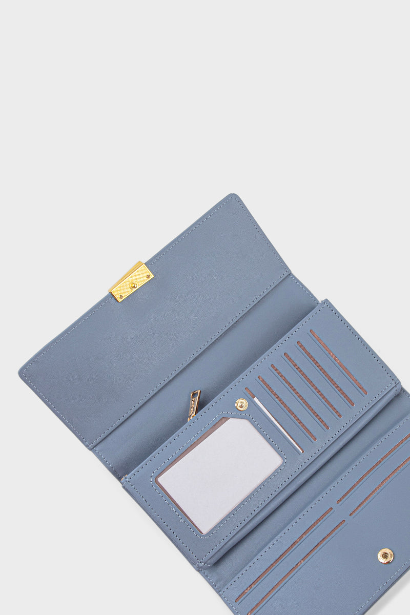 Wristlet Wallet -Blue