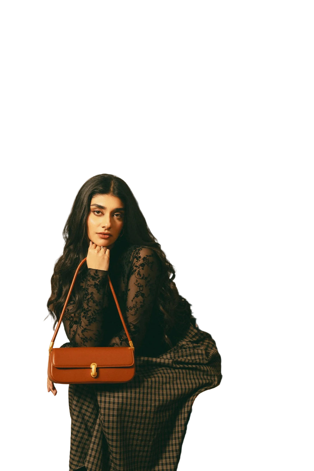 Elara Shoulder Bag- Brown